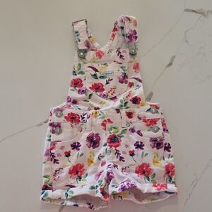 Jordache Floral Kids Overalls - Multicolor